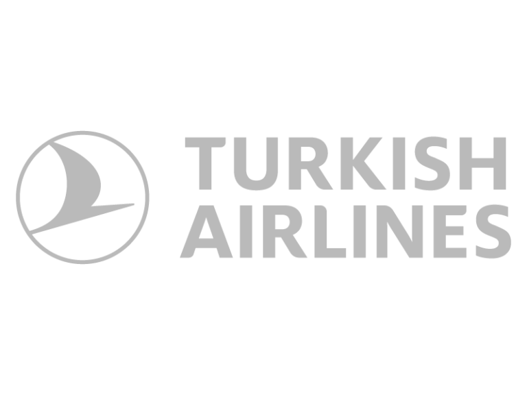 Logo von Turkish Airlines, einer führenden Fluggesellschaft mit internationalem Netzwerk und exzellentem Service.